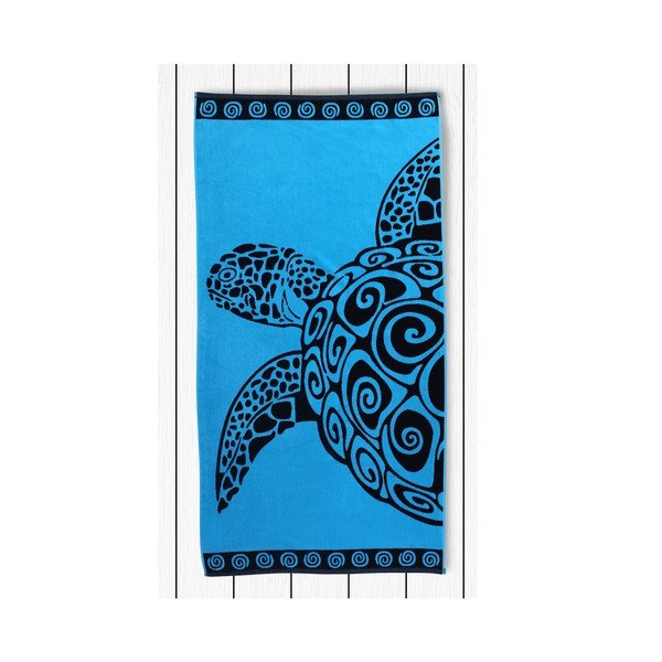 DecoKing Turkizna kopalna brisača Turtle, 90 x 180 cm-image-1