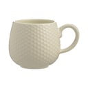 Kremno bela keramična skodelica za latte 350 ml Embossed Honeycomb – Mason Cash