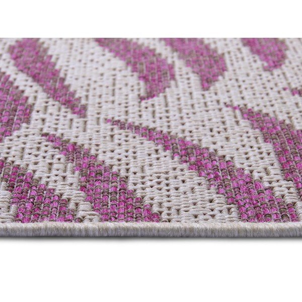 Roza-bež zunanja preproga NORTHRUGS Palmera, 200 x 290 cm-image-3