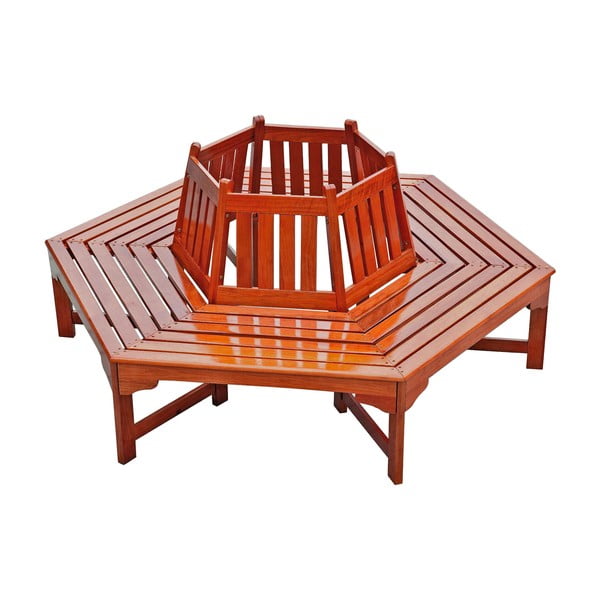 Rjava vrtna klop iz masivnega lesa Ontario – Garden Pleasure