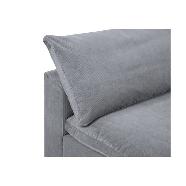 Siv kotni del modularne zofe Windsor & Co Sofas Galaxy, desni kot-image-1
