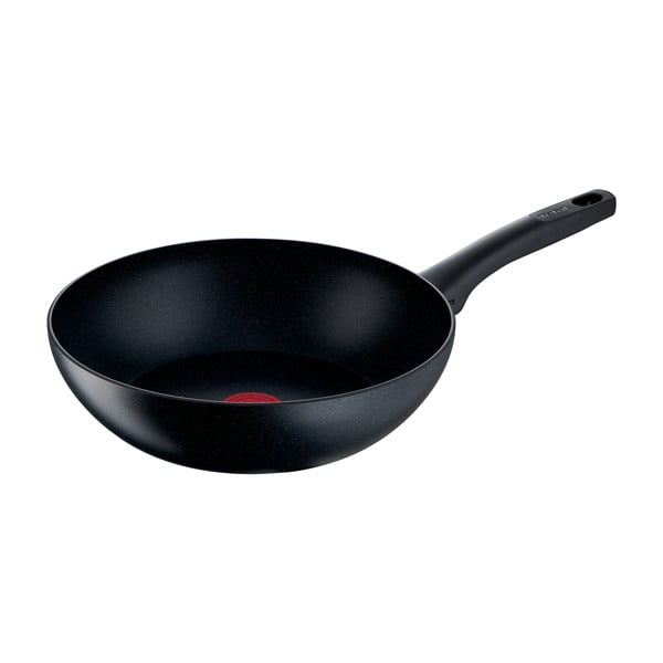 Vok aluminijasta ponev z neprijemljivo površino ø 28 cm Black stone G2811972 – Tefal