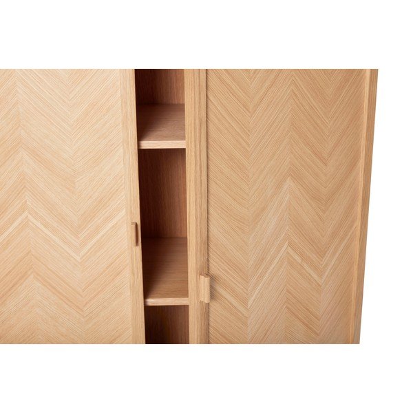 Omara iz hrastovega lesa Hübsch Herringbone-image-2