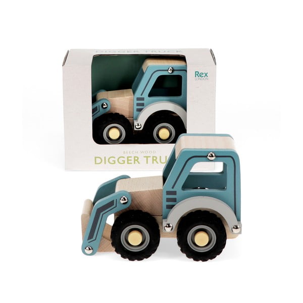 Lesen traktor Digger Truck – Rex London-image-3