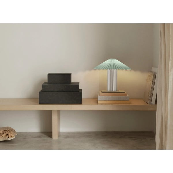 Antracitno sive škatle za shranjevanje v kompletu 2 ks s pokrovom/dekorativne iz imitacije usnja 40x30x11 cm Sahla – Blomus-image-3