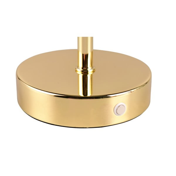 LED zatemnitvena namizna svetilka v zlati barvi (višina 30 cm) Jeff – Reality-image-4