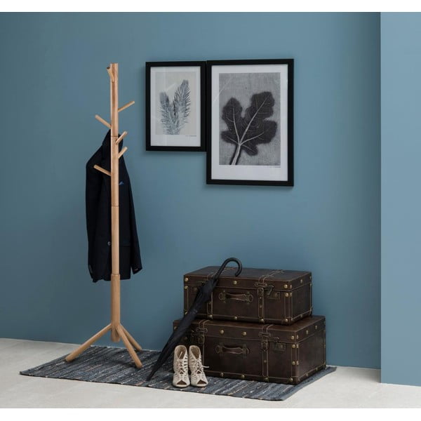 Stojalo za oblačila iz kavčukovca Bremen - Actona-image-1