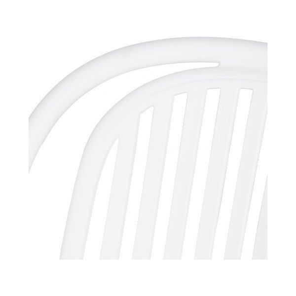 Bel plastičen jedilni stol Alia – Ixia-image-3