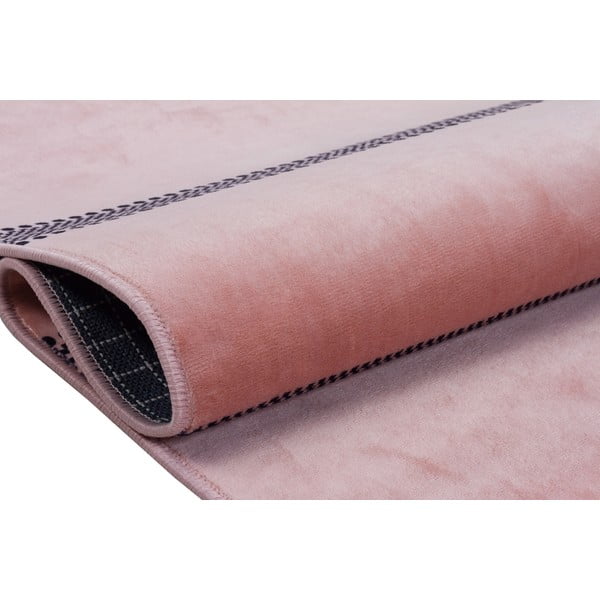 Roza pralna preproga 200x80 cm - Vitaus-image-3