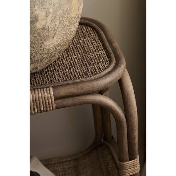 Okrogla stranska mizica iz ratana ø 41 cm Magnolia – Ellos Home-image-3