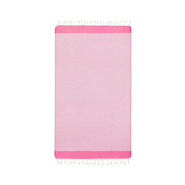 Kopalna brisača Hammam Side Pink, 100x180 cm-image-1