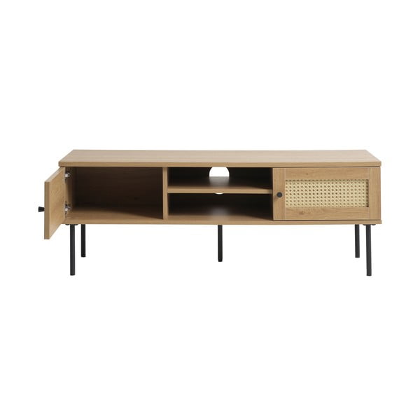 TV omarica v hrastovem dekorju 120x43 cm Pensacola – Unique Furniture-image-2