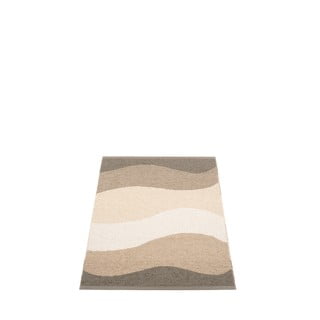 Rjava/bež notranja in zunanja preproga 70x100 cm Urvi Earth – Pappelina