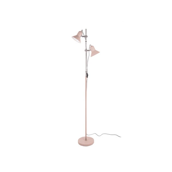 Svetlo rožnata stoječa svetilka Leitmotiv Slender, višina 153 cm