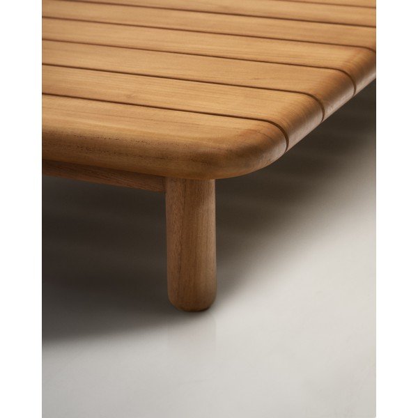 Vrtna miza iz tikovine 70x140 cm Turqueta - Kave Home-image-3