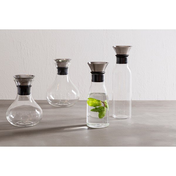 Steklena/kovinska karafa 1 l Winslet – Premier Housewares-image-1