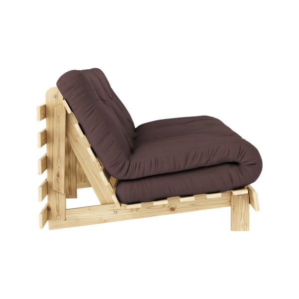 Rjav raztegljiv kavč 160 cm Roots - Karup Design-image-4