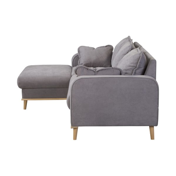 Siva kotna sedežna garnitura (z levim kotom) Beata – Ropez-image-4