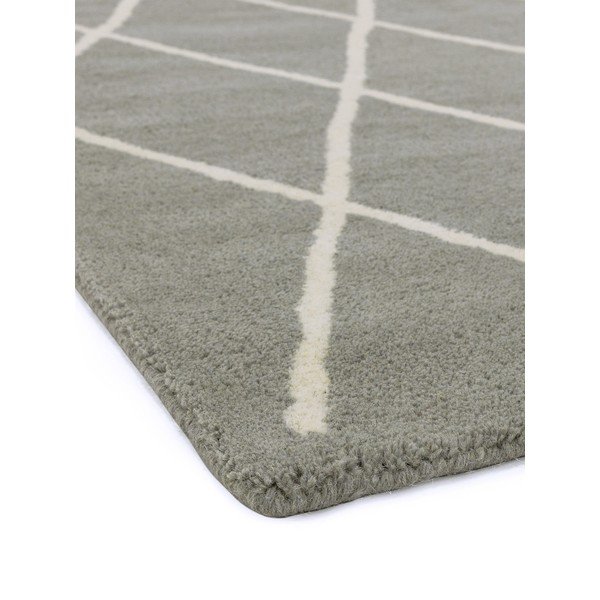 Siva ročno tkana volnena preproga 200x290 cm Albany – Asiatic Carpets-image-2