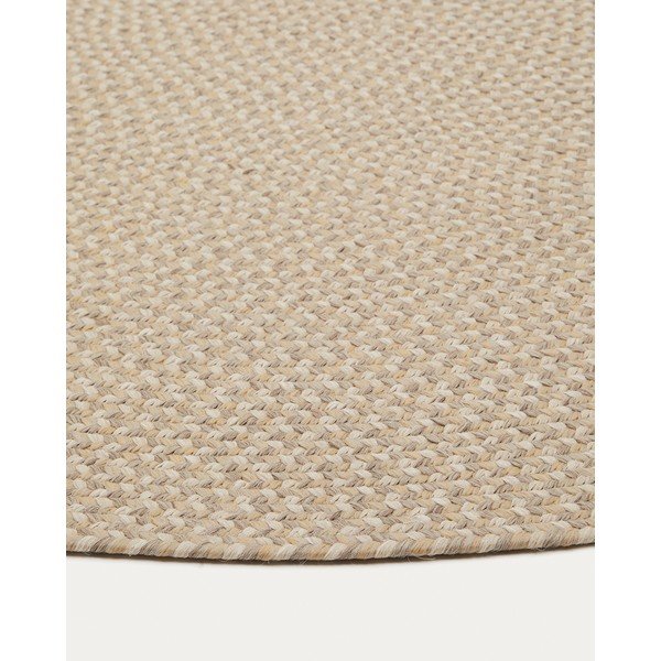 Bež zunanja preproga iz recikliranih vlaken 160x230 cm Rodhe – Kave Home-image-4