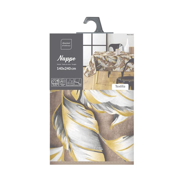 Povoščen namizni prt 140x240 cm Ebany – douceur d'intérieur-image-4