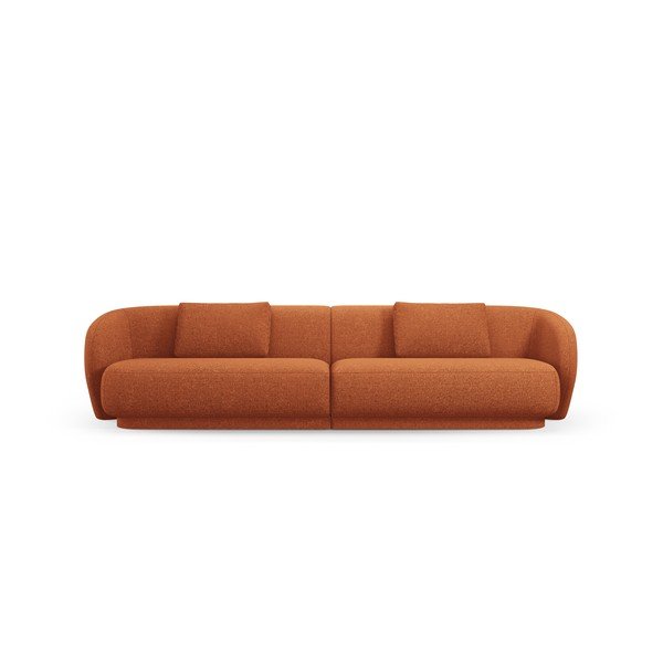 Oranžna sedežna garnitura 304 cm Camden – Cosmopolitan Design