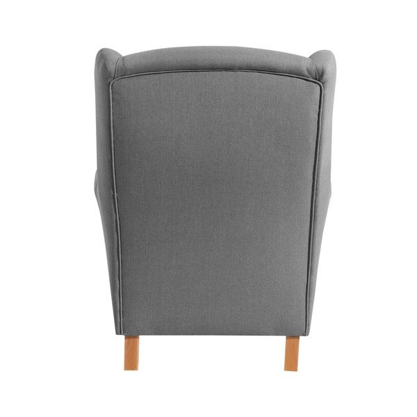 Max Winzer Lorris Gray Ušesni sivi fotelj-image-4