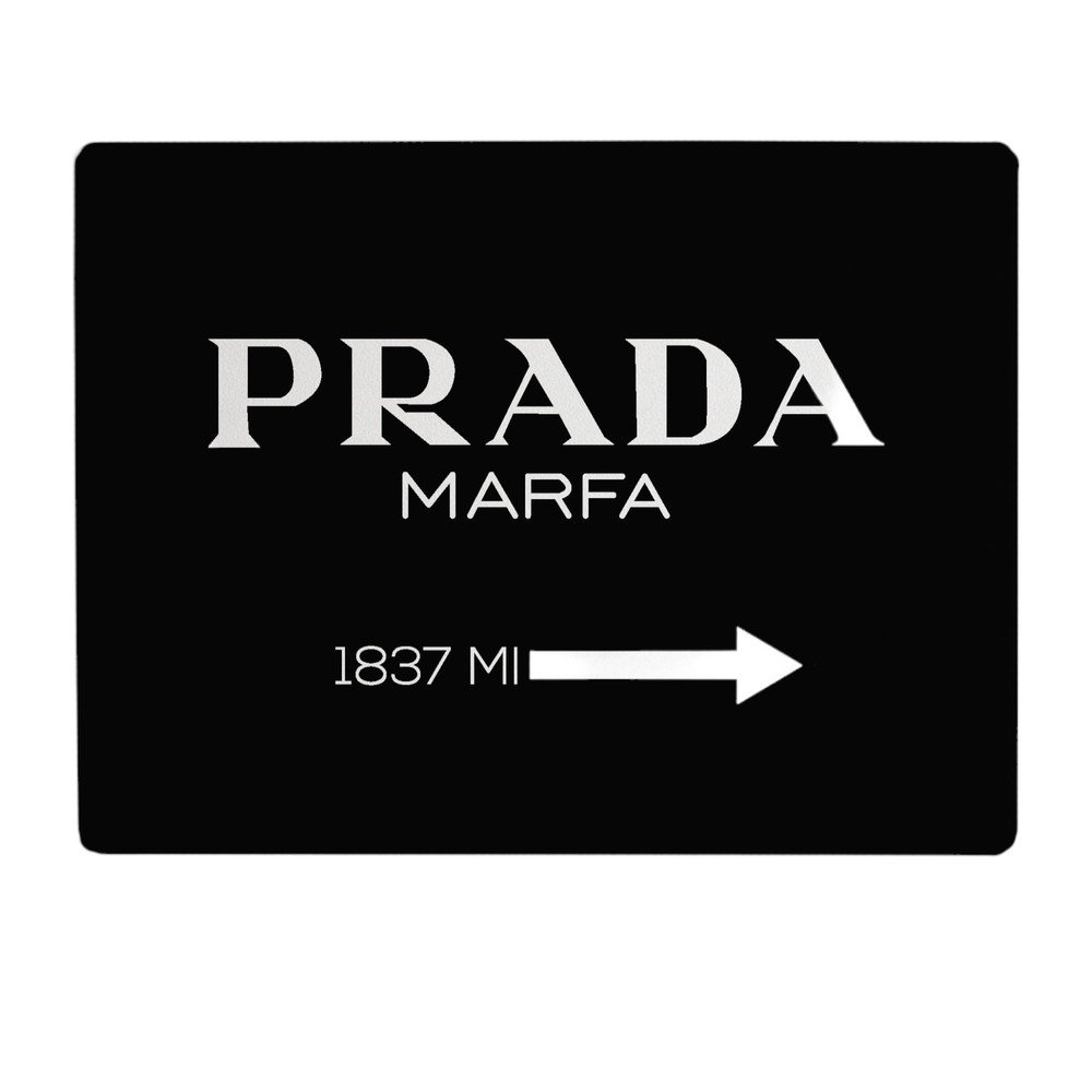 Črna namizna podloga Black Prada
