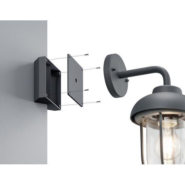 Zunanja svetilka (višina 1 cm) Eckbefestigung – Trio