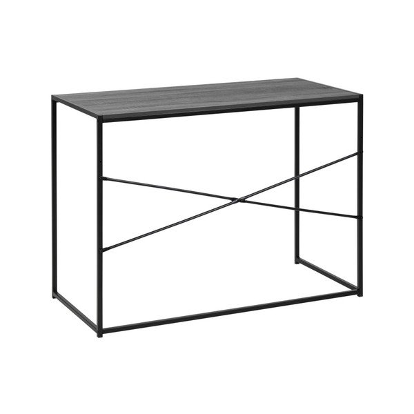 Črna konzolna mizica 100x45 cm Seaford - Actona-image-3