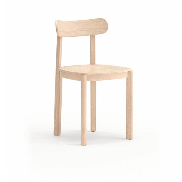 Jedilni stol v jesenovem dekorju v naravni barvi Nara – Teulat