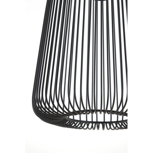 Črna stropna svetilka ø 27 cm Rilanu - Light & Living-image-4