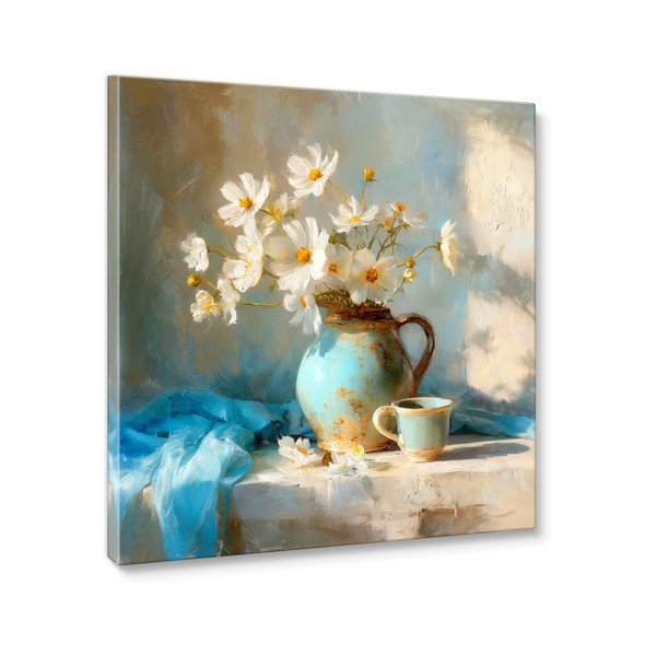 Tiskana slika z okvirjem 70x70 cm Anemone – Styler-image-3