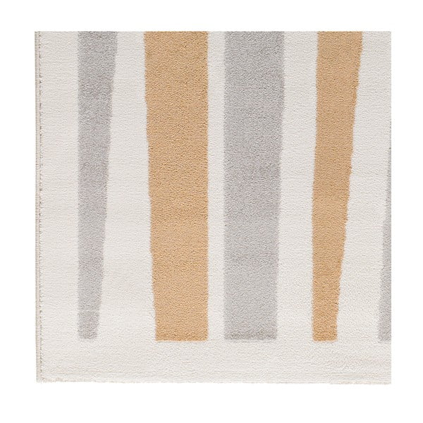 Svetlo sivo-kremno bela preproga 80x150 cm Flora – Universal-image-3