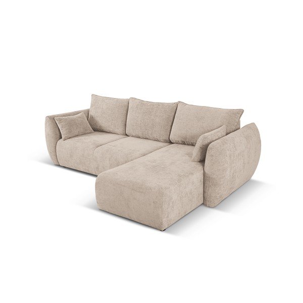 Bež kotna sedežna garnitura (desni kot) Matera – Cosmopolitan Design-image-4