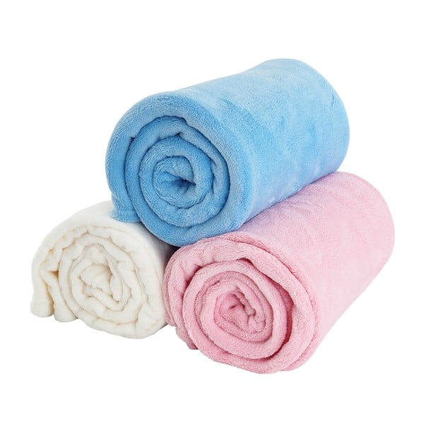 Rožnata otroška odeja iz mikroflanele 110x140 cm Exclusive – B.E.S.-image-3