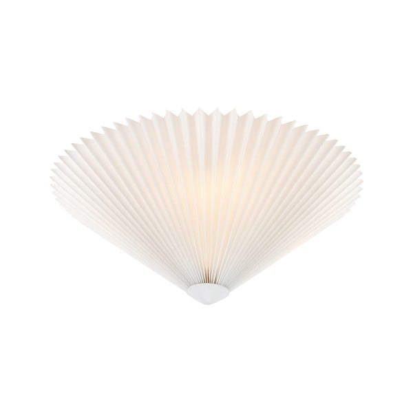 Bela stropna svetilka ø 42 cm Plisado – Markslöjd