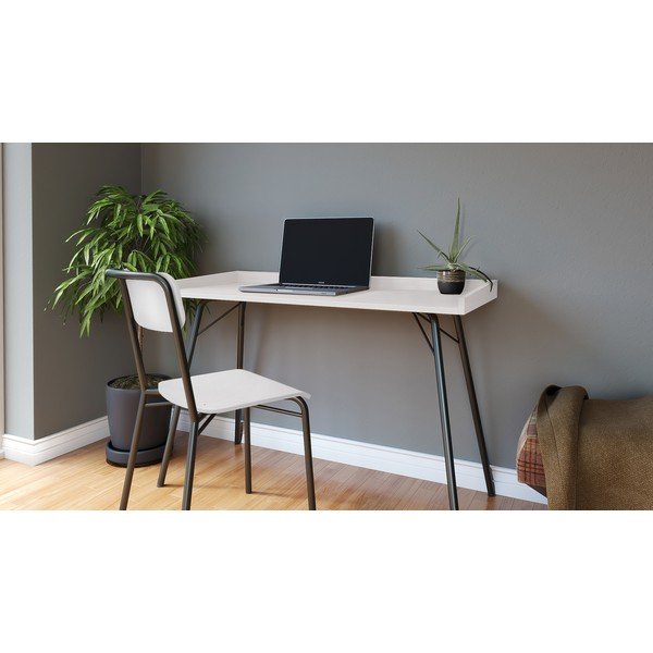 Pisalna miza z belo ploščo 52x115 cm Rayburn - Woodman-image-1