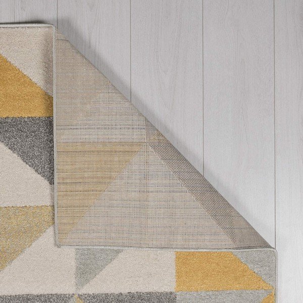 Siva in rumena preproga Flair Rugs Urban Triangle, 200 x 275 cm-image-2