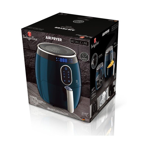 Temno moder cvrtnik na vroč zrak Aquamarine Metallic Line – BerlingerHaus-image-2