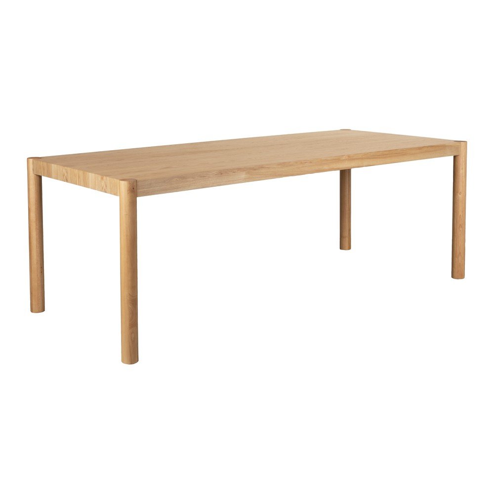 Jedilna miza z mizno ploščo v jesenovem dekorju 92,5x180 cm Sticks