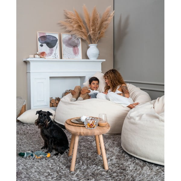 Sivo-bež vreča za sedenje Om 135 – SLOWDOWN-image-1