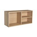 Stenska polica v dekorju hrastovega lesa Collect - Hübsch