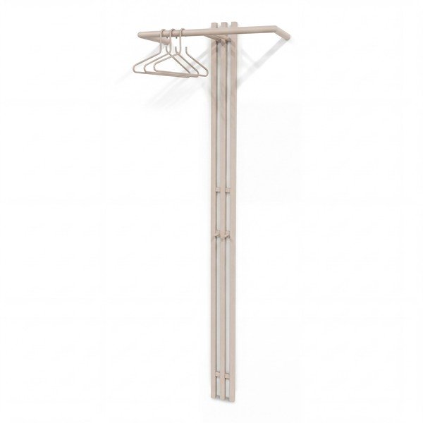 Sivorjav jeklen stenski obešalnik 65 cm Senza – Spinder Design-image-4