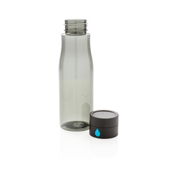 Črna potovalna steklenička XD Design Aqualicious, 600 ml-image-1
