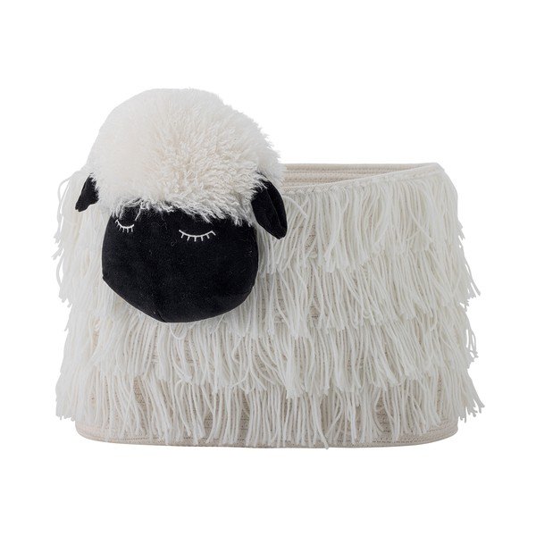 Bela tekstilna otroška škatla za shranjevanje 40x25x30 cm Dolly – Bloomingville Mini