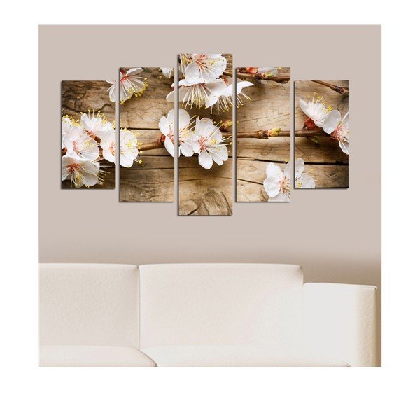 Večdelna slika Flower in the Blossom, 110 x 60 cm-image-1