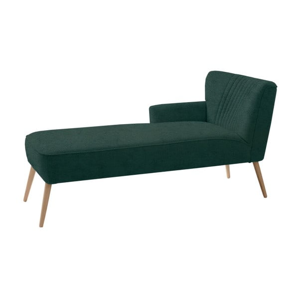 Temno zelena oblika po meri Harry lounge chair, levi vogal