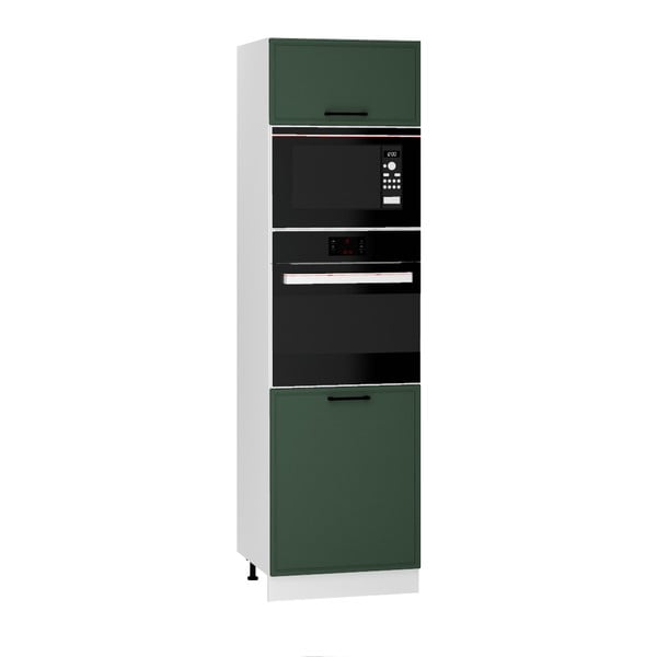 Visoka kuhinjska omarica za vgradno pečico in mikrovalovno pečico (širina 60 cm) Aden – STOLKAR