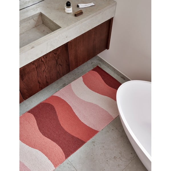 Rdeč zunanji in notranji tekač 70x300 cm Urvi Fire – Pappelina-image-3